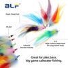 Colorful Ribbon Fly Fish Tuna Lures Flash Line Squid Skirt Lure  Freshwater Saltwater