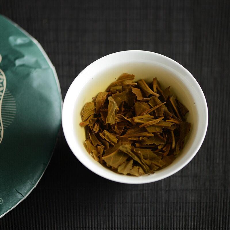TAETEA Raw Pu'er Tea Dayi Jade Leng Cui Batch 2101 Puer Pu-erh Raw Tea 357g