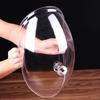 Pabei 12-inch Round Acrylic Food Dust Cover