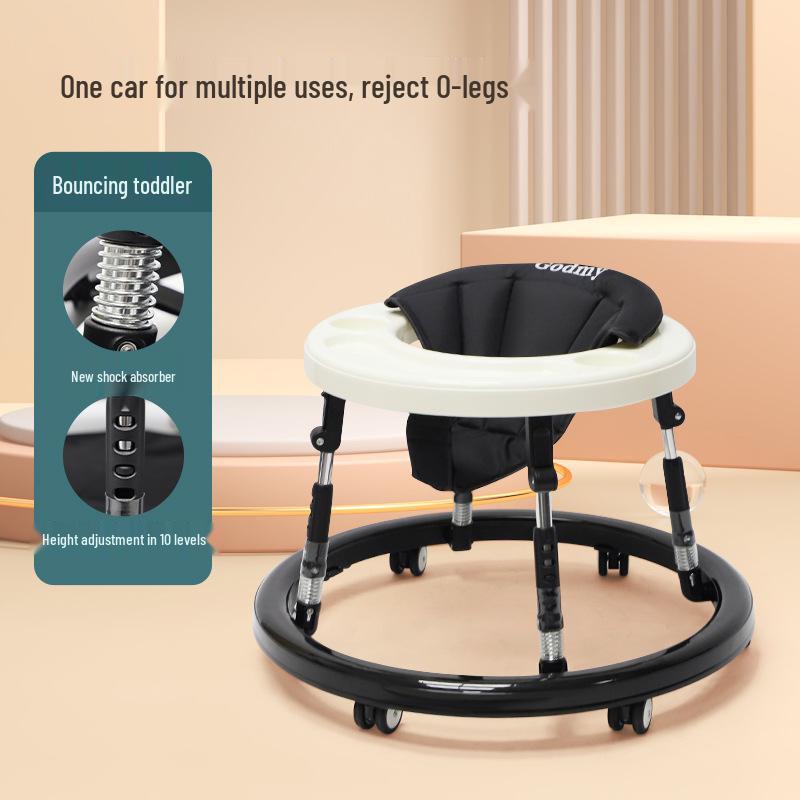 2023 Multi-Function Baby Walker Stroller: Anti-O-Leg Walking Aid for Children