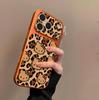 High-End Leopard Print Case for Apple 17 Pro Max, 16 Pro, 15 Pro Max, 14 Pro - Anti-Fall Protection