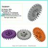 Compatible 24-Tooth Crown Gear for Lego 3650 MOC Building Blocks