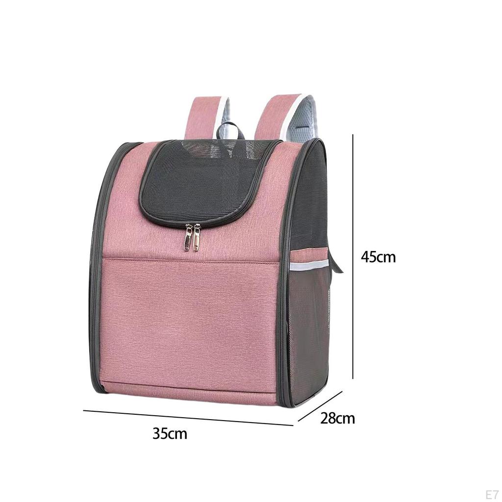 Pet Carrier Backpack Travel Bag for Small Dogs Cats Cat Backpacks Carrying Soft