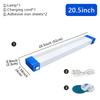 17-72CM LED Rechargeable Tube Camping Light Magnetic Suspension Portable Light Bulb for Emergency,Night Market,Outdoor Lighting