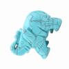 2inch Natural Jade Carved Elephant Crystal Figurine Home Decoration Furnishing Article