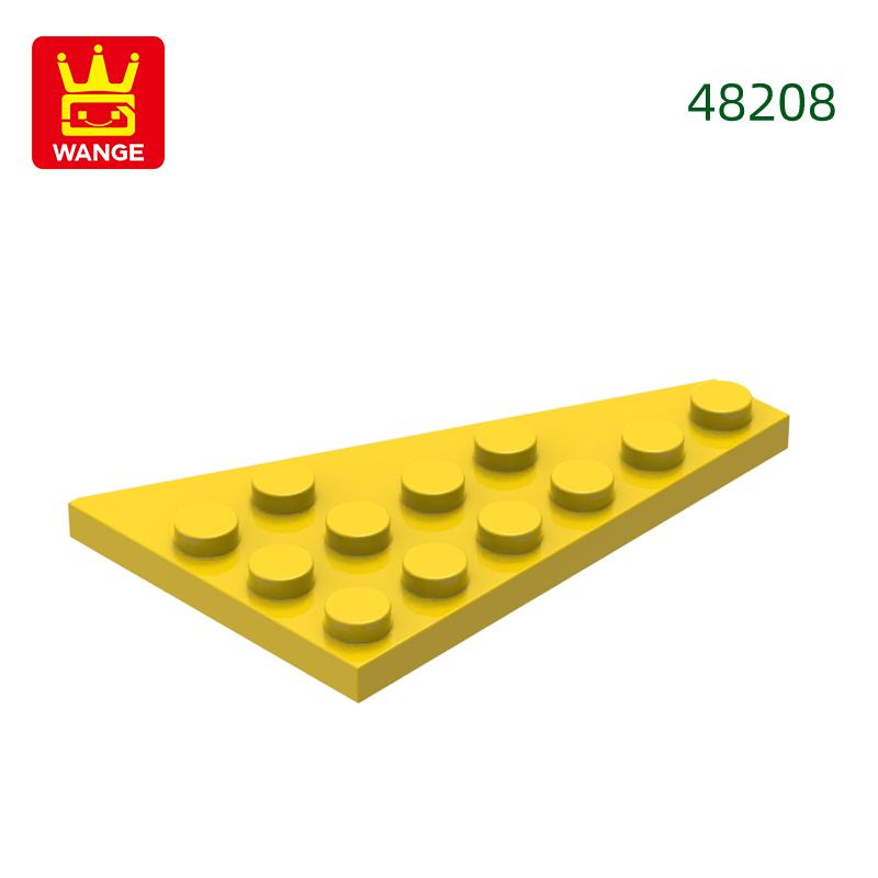 Non-Toxic 49Pcs/Lot 48208 4X6 Wedge Left Plate Building Blocks Moc Classic Accessories Compatible With Brick Toys Children Gift Box