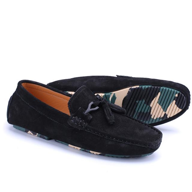 Fashion Men Shoes Sude Leather Casual Summer Shoes Classic Men Loafers Elegantes Slip On Men 'S Flats Moccasins Men Driving Shoes