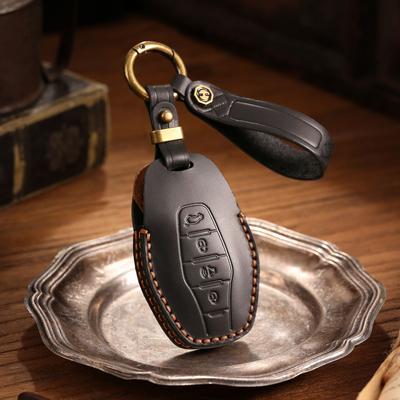 Leather Key Protective Case for Chery 2023 Jietu X90plus Key Cover X70plus Auto Supplies