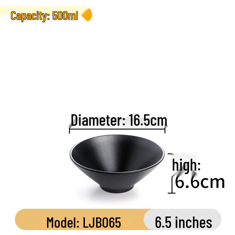 Japanese Style Melamine Ramen Bowl