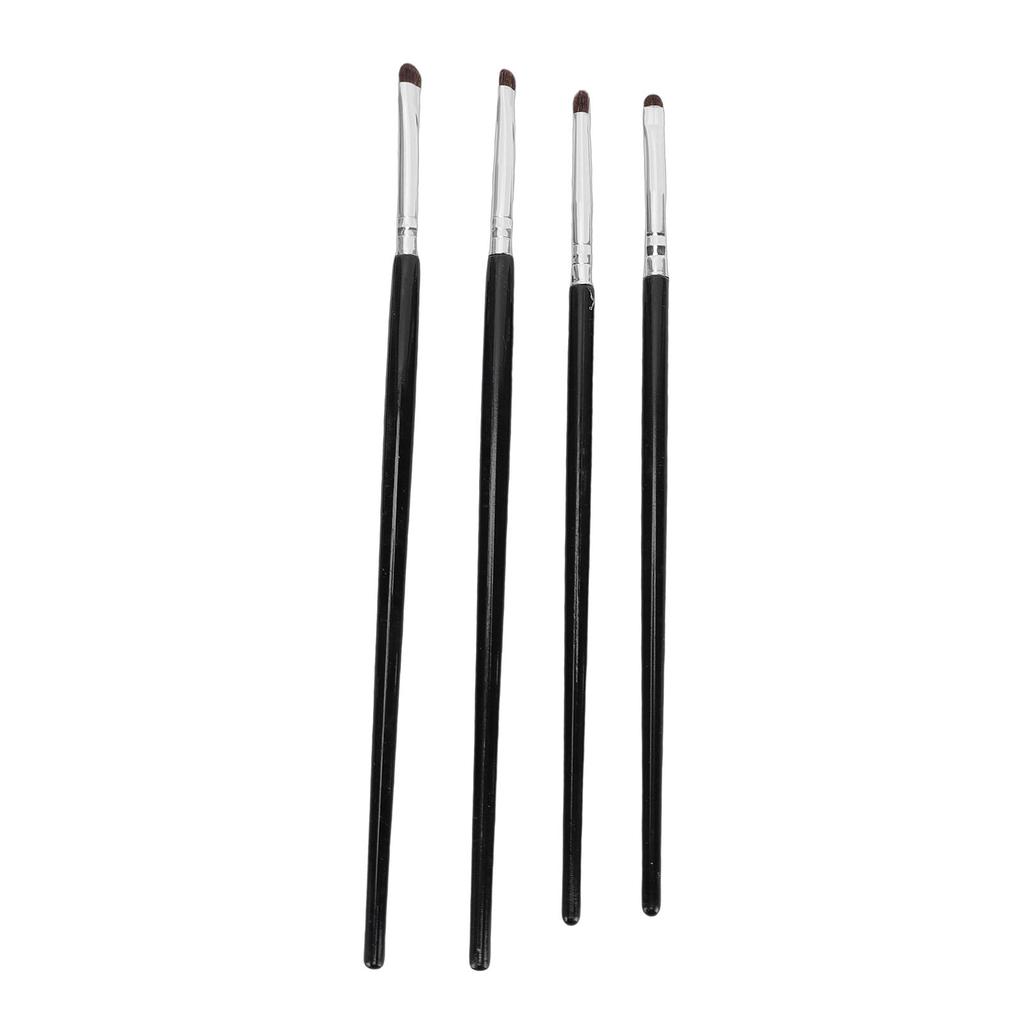 3 Set 4 Pcs Eye Makeup Brush Set Small Smudge   Eyeshadow Brushes for Concealer Highlighting Blending