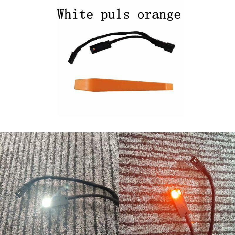 For BMW 3 Series 4 Series F30 F35 2 Color Center Console AC Panel Ambient Light Radio Trim LED Dashboard Light Atmosphere Lamp