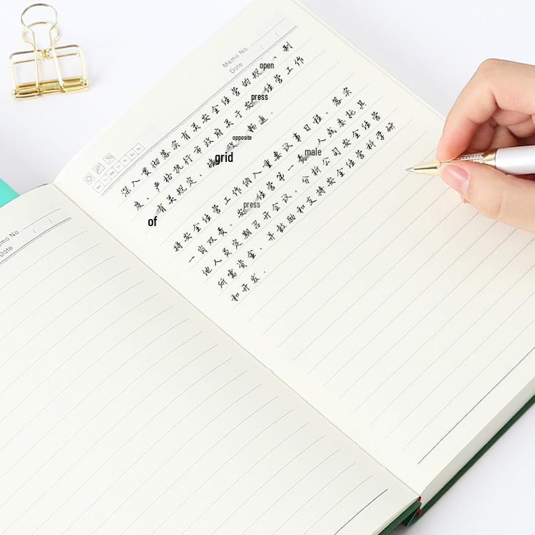 Thickened 416-Page 2022 Business Diary Notebook