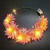For Bride Vacation For Bridesmaid Beach Headband Flower Crowns Glowing Wreath Wreath Headband