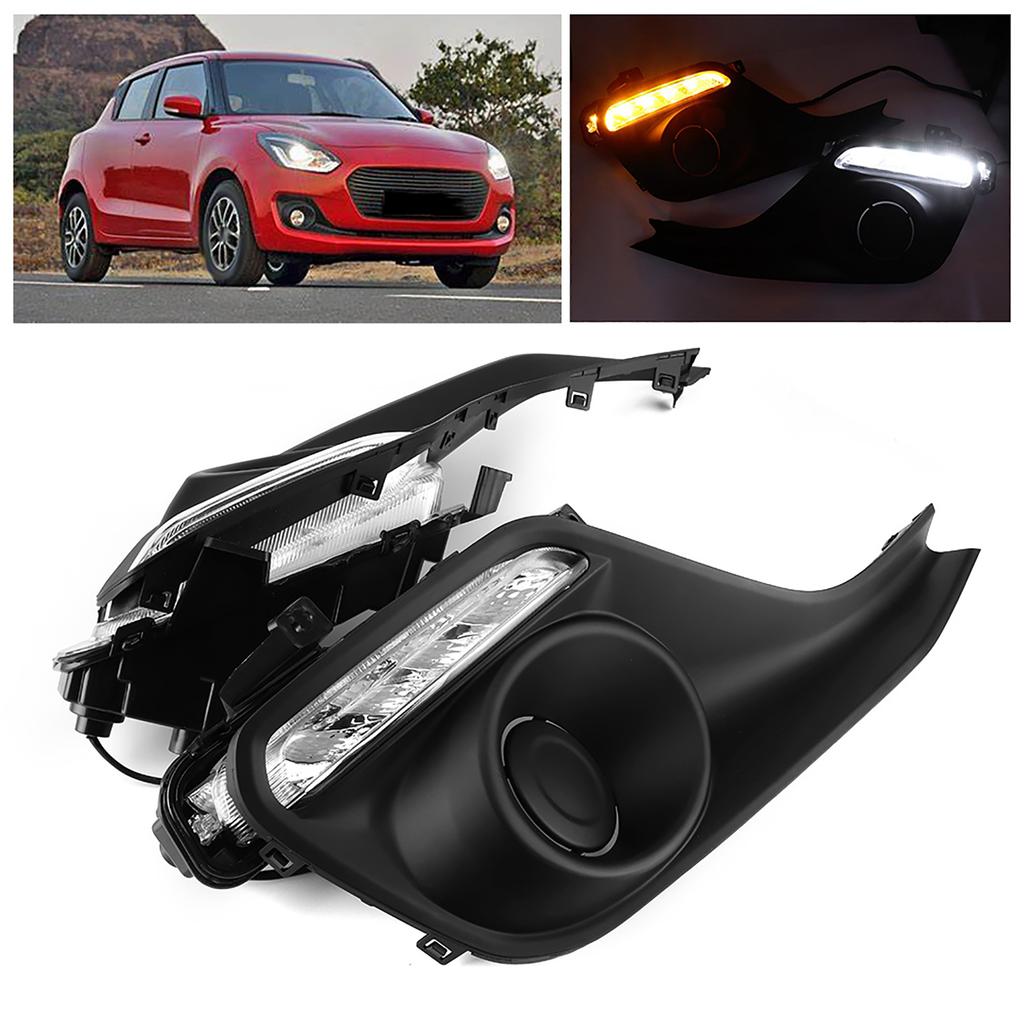 LED Daytime Running Lights 5000?8000K Fit for Suzuki Swift 2018?2019