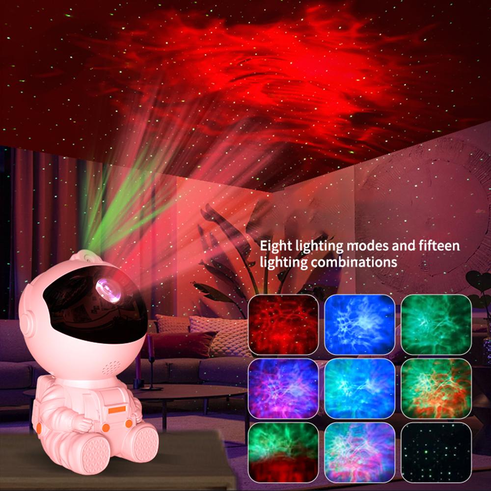 Galaxy Projector Astronaut Nebula Projector with Remote Night Light for Adults, Children's Playroom/Home Theater/Ceiling/Gift