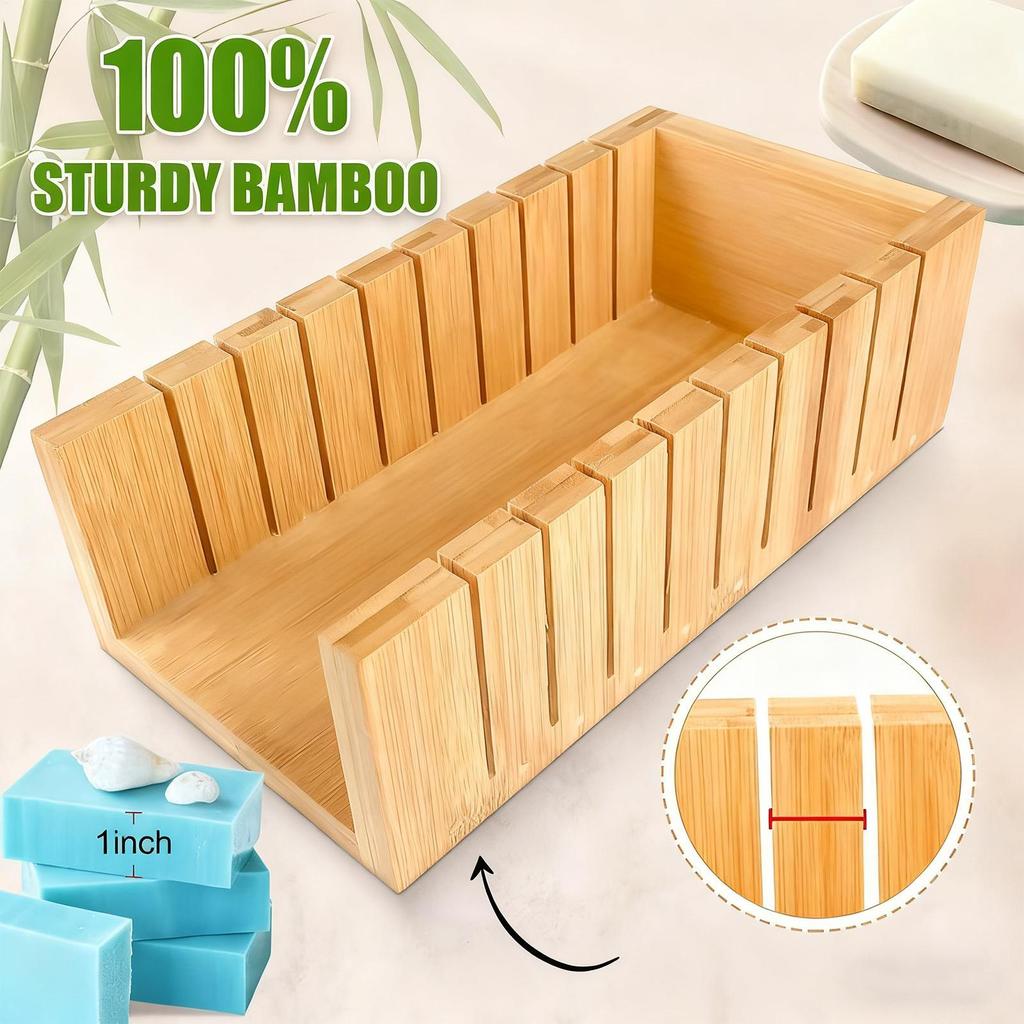 Soap Molds with Cutters Quick Release Mould Craft Supplies 47oz Bar Soap Mold for Fall Thanksgiving Cake Holiday Daily Project