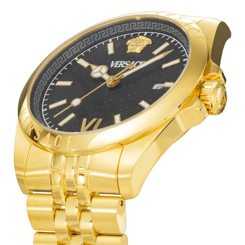 Versace Anteo Casual Watch VE9H01024 Men's Yellow Gold
