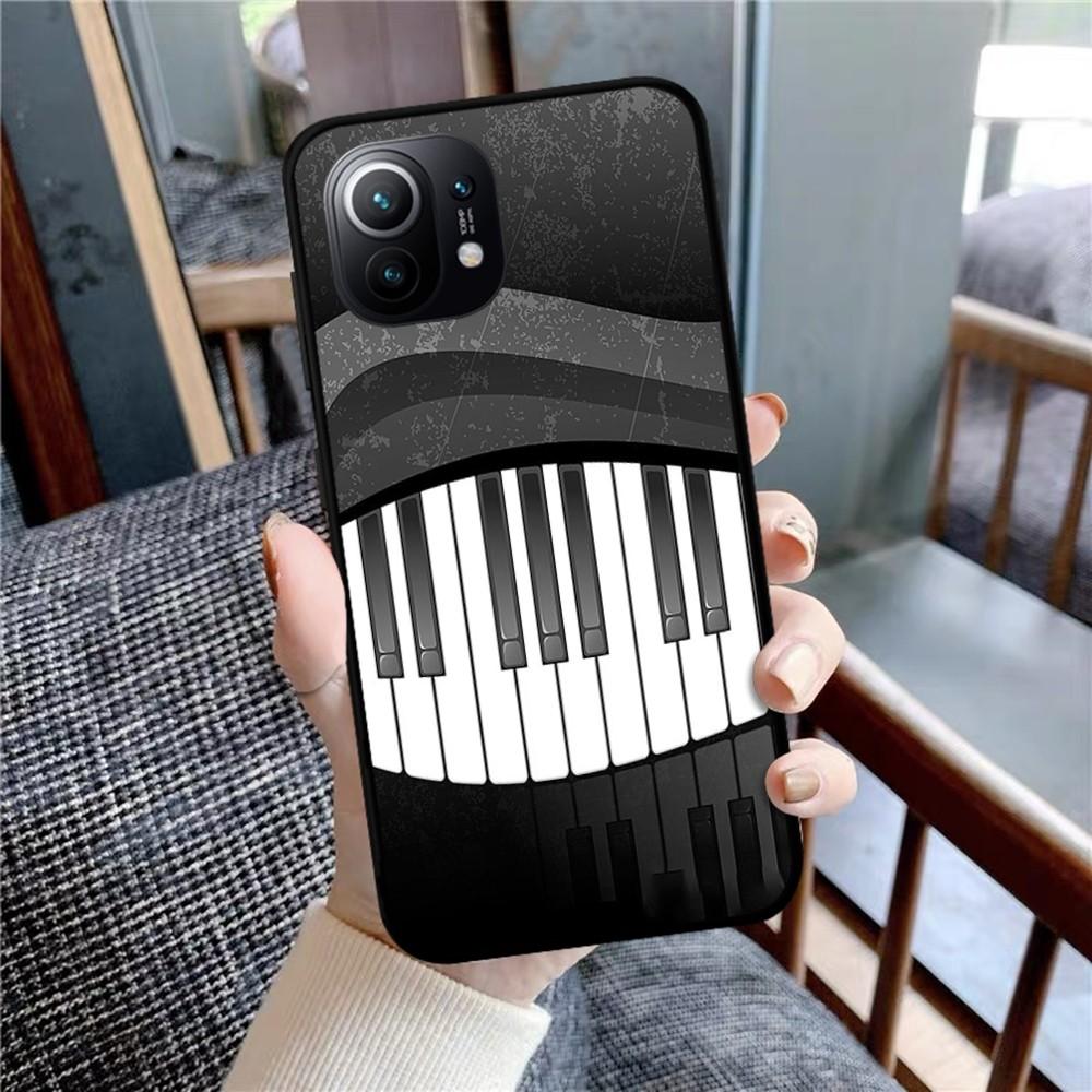 Piano Keys Musical Phone Case For Samsung S 20 21 22 23 Plus Ultra For Redmi Note 8 9 10 11 For Huawei Y 5 6 9