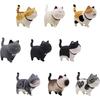 9PCS Car Cute Cat Decorations, Fun Car Rear View Mirror Ornaments, Cat Figurines Set Dashboard Decorations, Universal Auto Interior Accessories for