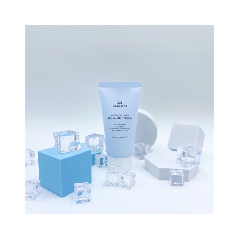 Marine Collagen Aqua Peel Cream + Marine Pure Collagen Mask (Moisture) (5 sheets)