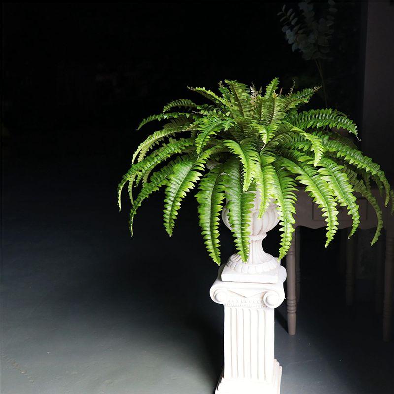 A84X-4X Artificial Ferns For Outdoors & Indoors,Large Faux Ferns Fake Boston Fern Plant For Planter Garden Porch Entrance B