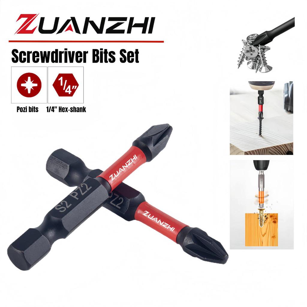 Cross-border Phillips PZ2 Screwdriver Bits Set for Household Use