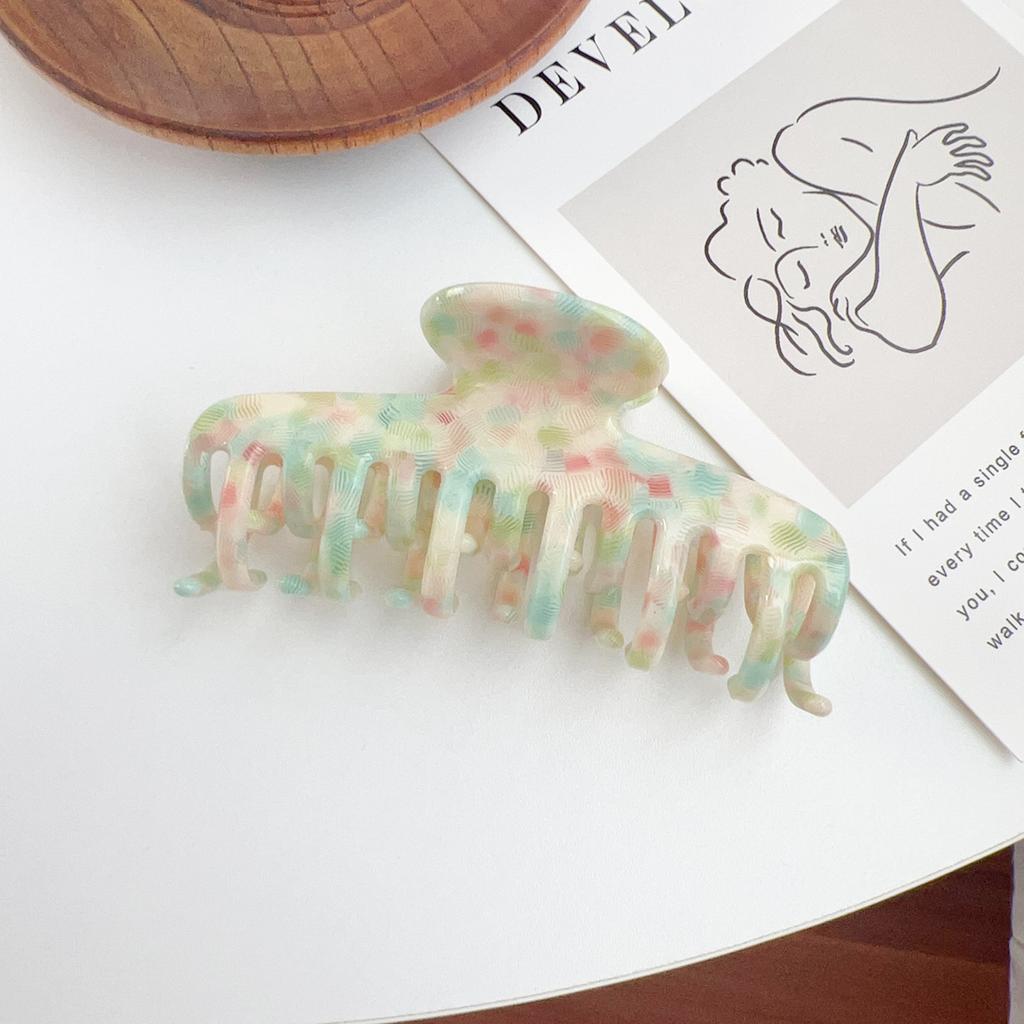 Novo Design de Nicho Flores Tridimensionais de 5,5cm Pequeno Clipe de Cabelo Delicado Moda Ácido Acético Clipe Tubarão Acessórios de Cabelo Doce