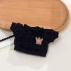 Crown Hoodie Plush Doll Clothes for 10cm Cotton Doll - Cute Accessories for Gen 123 Labubu