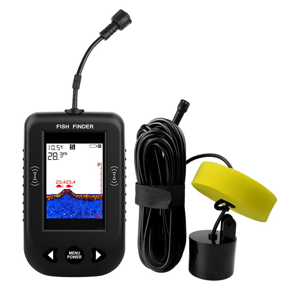 Erchang XF03 Portable Sonar Fish lure Echo Sounder Lake Sea 100M Depth Fishing Finder China Mainland оксфорд-синий