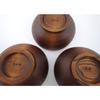 terra Meiboku Bowl 3-Piece Set (Sakura, Kuri, Kurumi) Wood