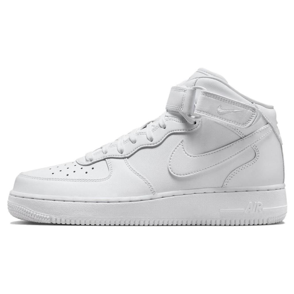 New Nike Air Force 1 Mid Fresh Triple White DZ2525-100