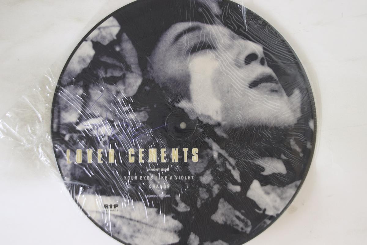 

12inch Record LOVER CEMENTS - Shade NONE R.I.P Japan Japanese Pop/Rock Used
