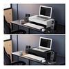 Monitor stand with drawer that can also fit game controllers Tower White Living computer stand Yamazaki Jitsugyo PC rack Shelf Desk top Monitor stand