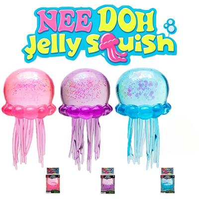 Trending Nee Doh Jellyfish & Squish Toy, Soft Jelly Squeeze Stress Relief Fidget Toy, Sensory For Kids & Adults Festival Gifts*