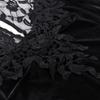 Women's Gothic Lace Long-Sleeve Halloween Mermaid Dress