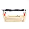 Creative Paracord Bracelet Crafting Wood Stand for Teens and Adults Wristband Maker with 2 Clamp and Storage Box