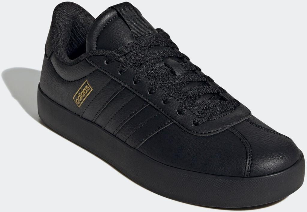 Кроссовки Adidas VL Court 3.0 основной черный/ основной черный/ золотой металлик