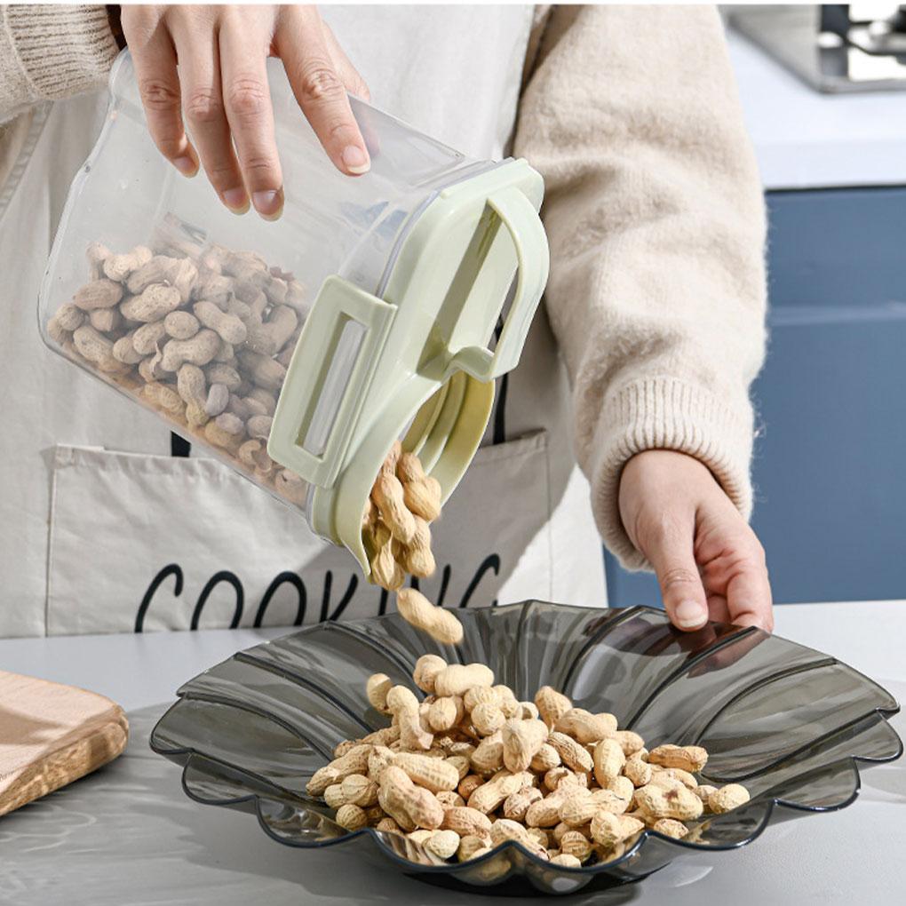 Thoughtful Dry Food Storage Container Easy Access Cereal Storage Container For Kitchen Food Grade PP