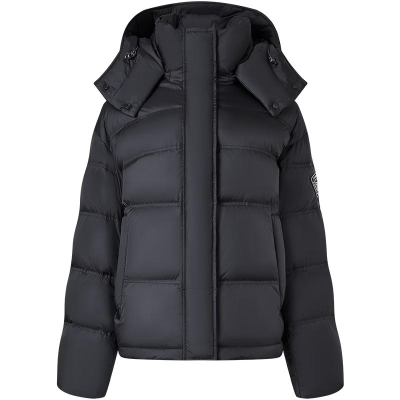 Tanboer Women's Short Detachable Hood Down Jacket 550388T