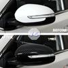 Paar für Kia Sportage KX5 2016-2019 Seitenspiegelkappen ABS-Kunststoff Glänzend Schwarz Auto Außenzubehör Links Rechts