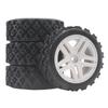 4pcs 70MM Rally Tires Rubber Tire Wheel Tyre for Tamiya XV01 XV02 TT01 TT02 PTG-2 1/10 RC Rally Racing Car Upgrade Parts