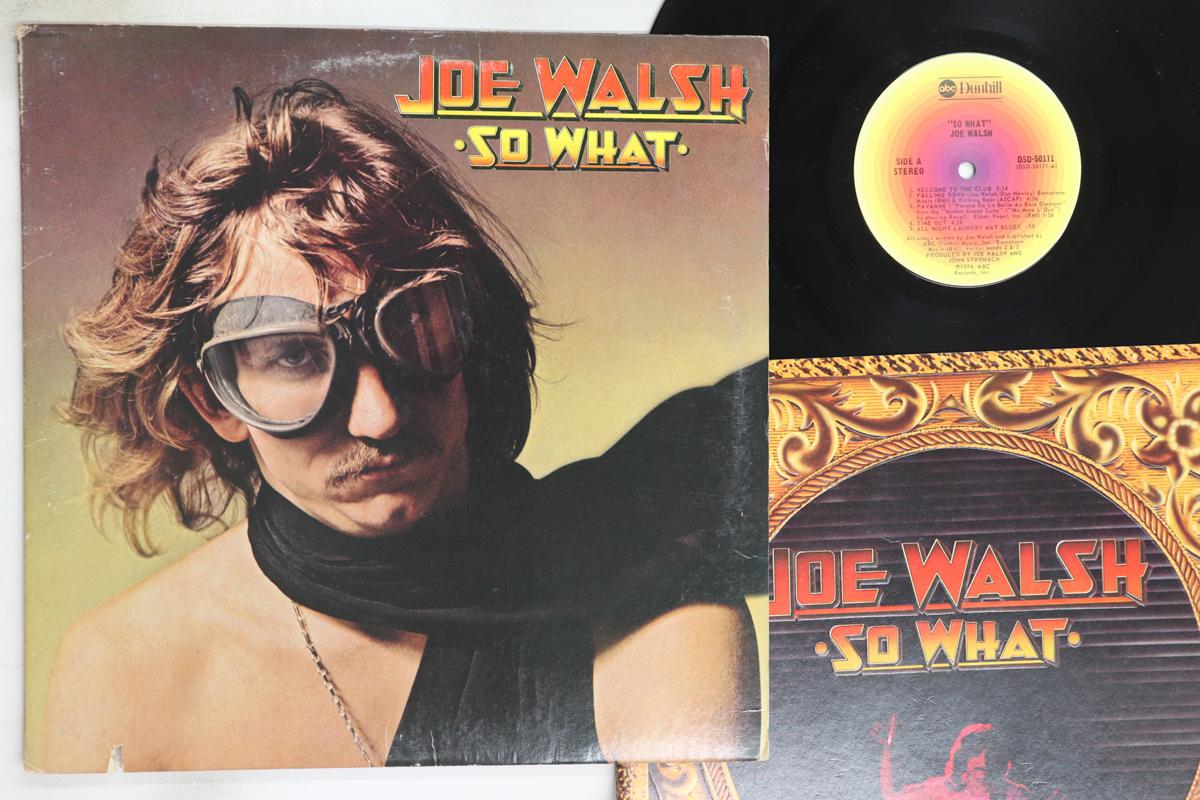 

LP Пластинка JOE WALSH - So What DSD50171 ABC DUNHILL 1974 US Rock Б/у