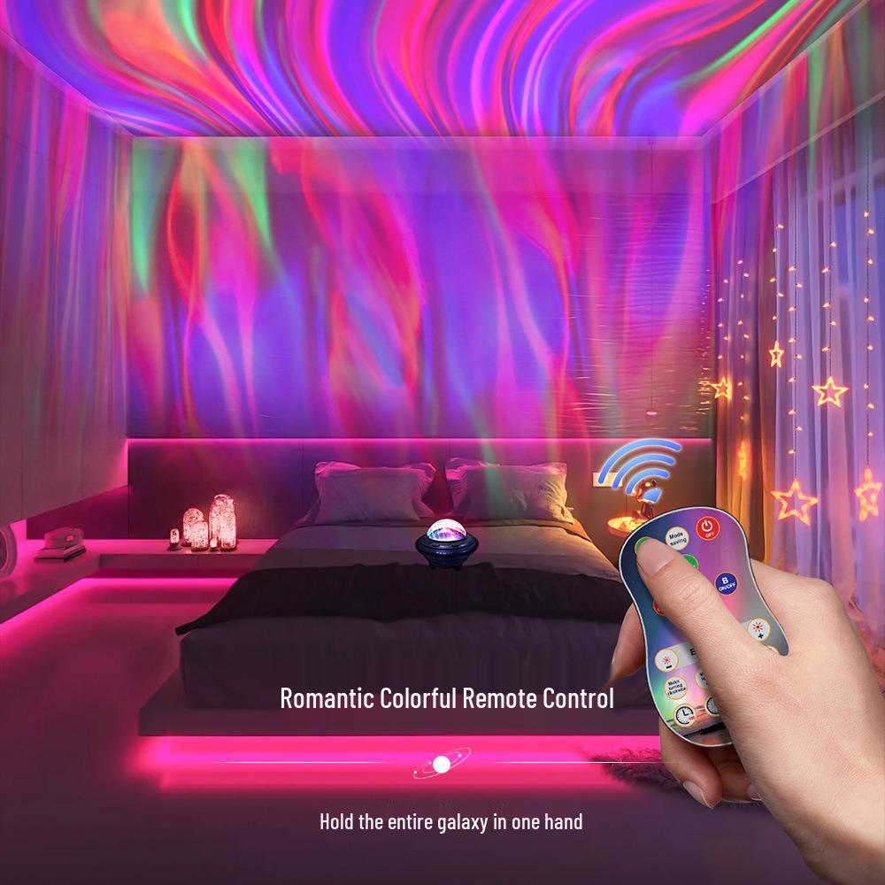Starry Sky Multi-Color Night Light Projector with Timer