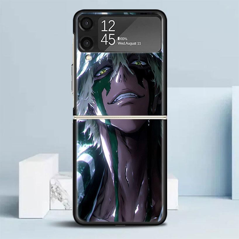 Bleach Kisuke Urahara Phone Case For Samsung Galaxy Z Flip7 Flip6 5G Flip5 Flip4 Flip3 ZFlip 7 6 3 4 5 Shockproof Back Cover Gal