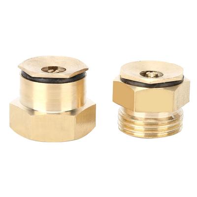 2 Τμχ G1/2 DN15 Φυγοκεντρικό Ρυθμιζόμενο Ψεκαστικό Κεφαλή από Ορείχαλκο για Κήπο, Άρδευση, Μικρο-Ψεκαστήρας