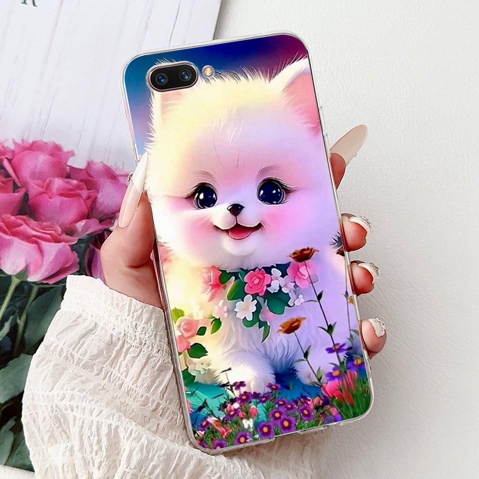 For OPPO A3S Case CPH1803 Soft Slim Fundas Cute Cartoon Cover For Oppo A5 AX5 CPH1809 OppoA3s Phone Cases Oppo A3 s A 3s Coque