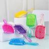 Sequin Detangling Hair Brush Massage Combs Tangled Hair Comb Hollow Out Wet Curly Hair Brushes Salon DIY Combs Hairdressing Tool