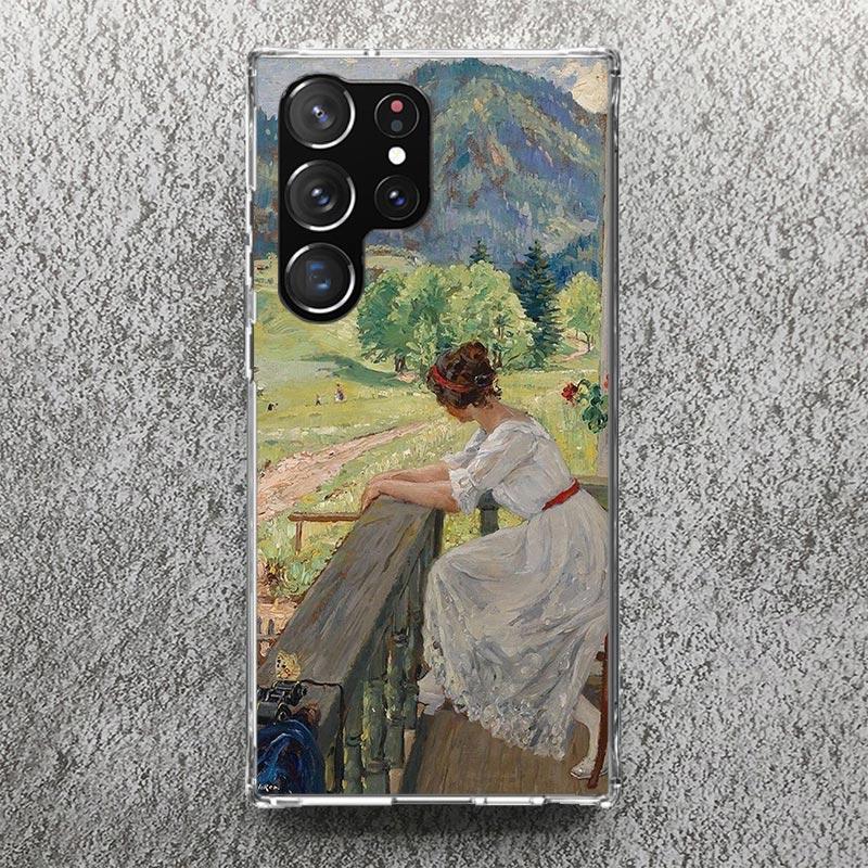 

Claude Monet Garden Lotus Bridge Print Soft Case for Samsung Galaxy S25 Edge S24 S23 S22 Ultra S21 Plus S20 FE Phone Shell S10 + Samsung S22