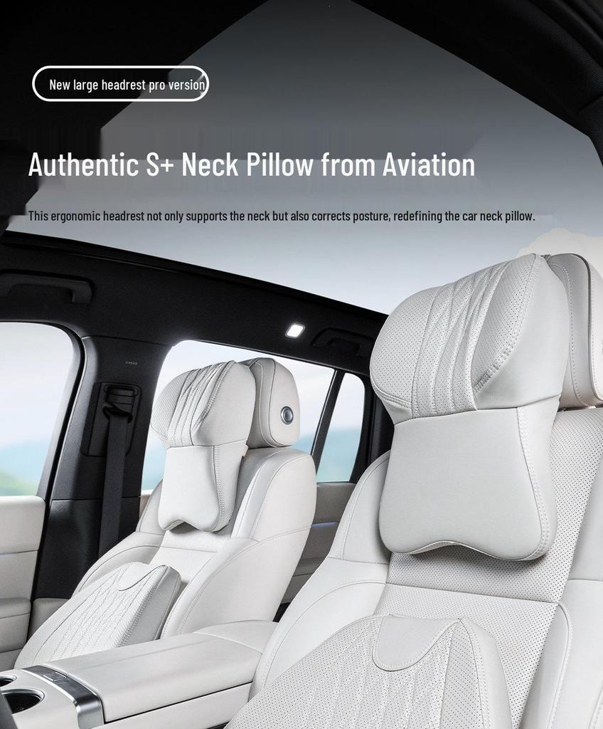 Zeekr 001/009/007 Car Headrest Neck & Lumbar Support Pillow Cushion