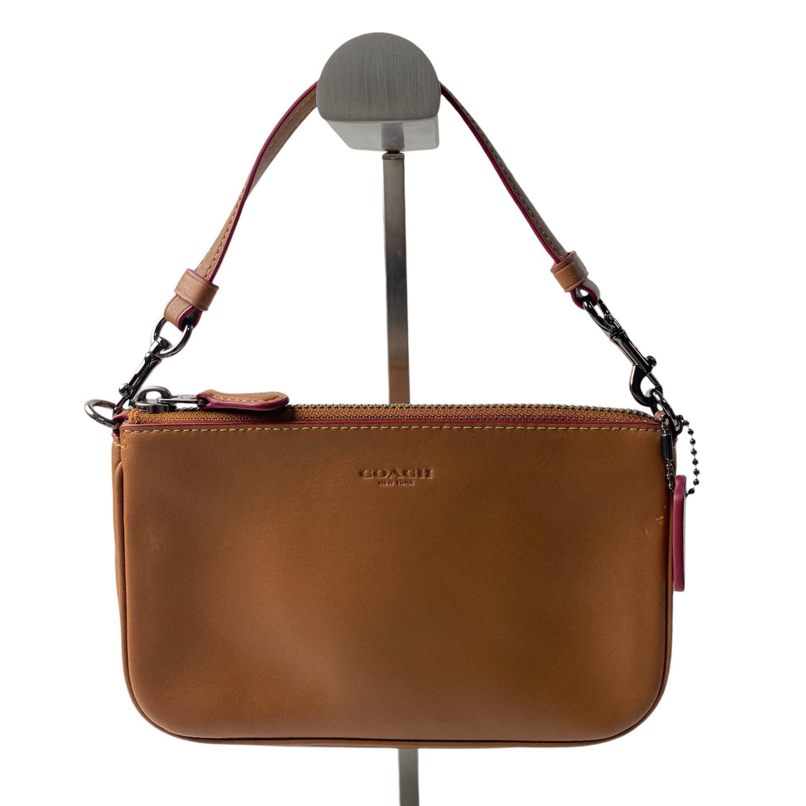 

Used COACHHandbag Brown leather Women
